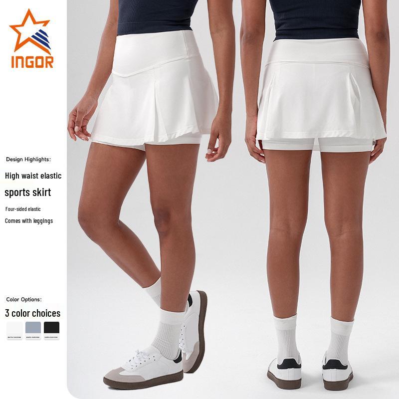High-Waisted Elastic Yoga Skort - Anti-Exposure A-Line Athletic Skirt Extra Small білий
High-Waisted Elastic Yoga Skort - Anti-Exposure A-Line Athletic Skirt Extra Small білий