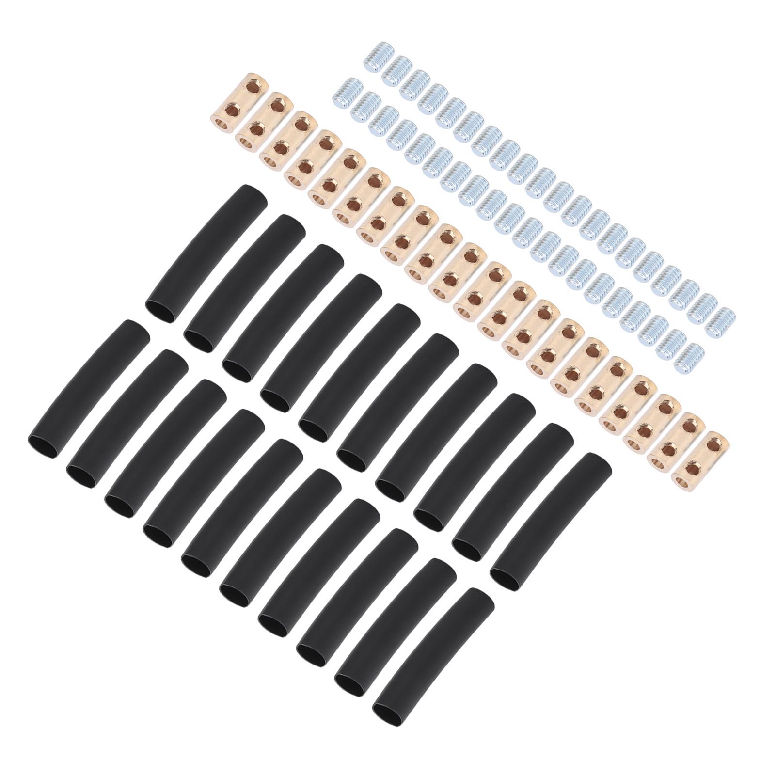 20 Sets 10 AWG Gauge Wire Connector Nut Kit Copper Excellent Conductivity 10 Gauge 60A Splicing Quick Wiring Connection Terminal
20 Sets 10 AWG Gauge Wire Connector Nut Kit Copper Excellent Conductivity 10 Gauge 60A Splicing Quick Wiring Connection Terminal