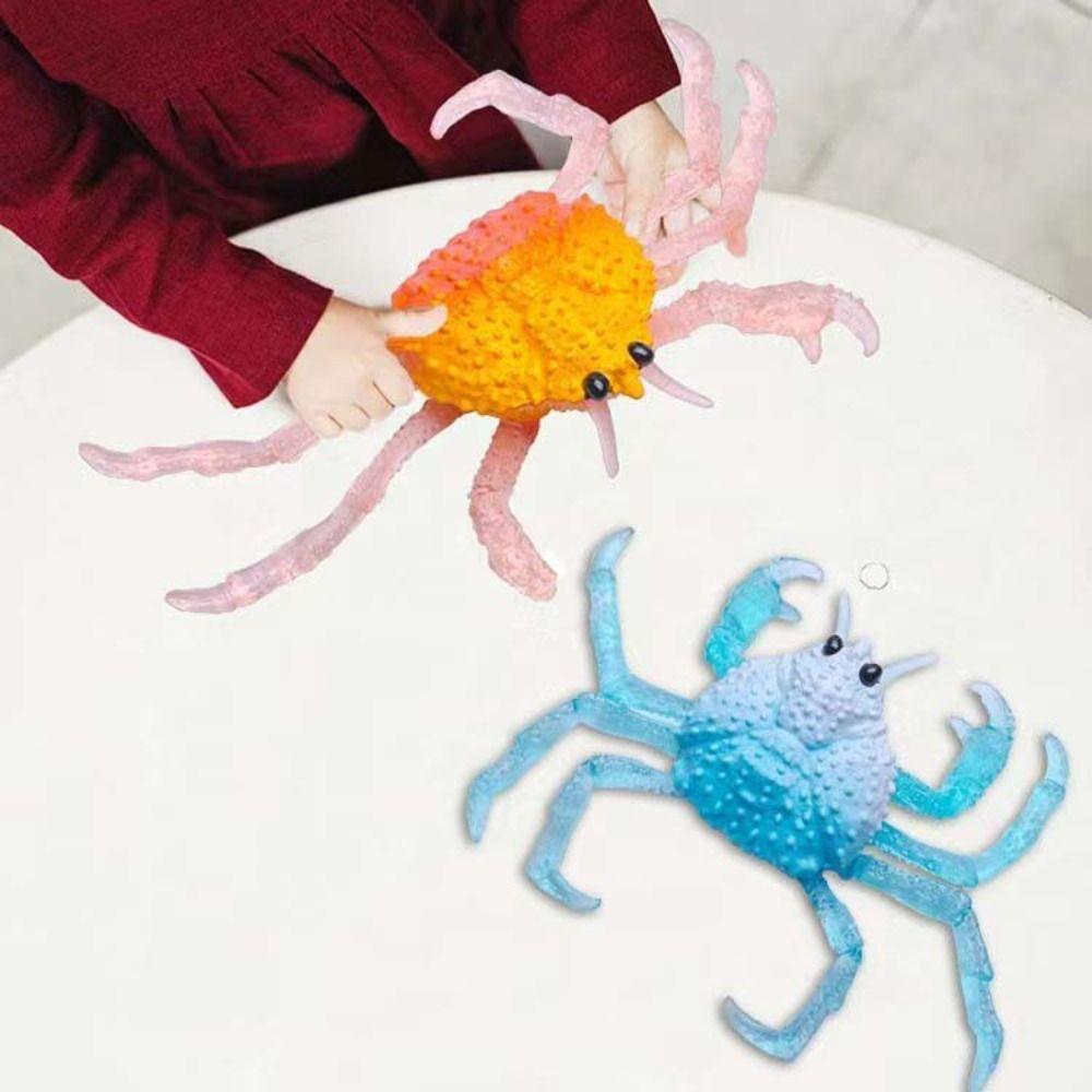 Interactive Simulation Sea Life Stretchy Toys Stretch Squeezing Animal Model Toys Adult Green-Crab
Interactive Simulation Sea Life Stretchy Toys Stretch Squeezing Animal Model Toys Adult Green-Crab
