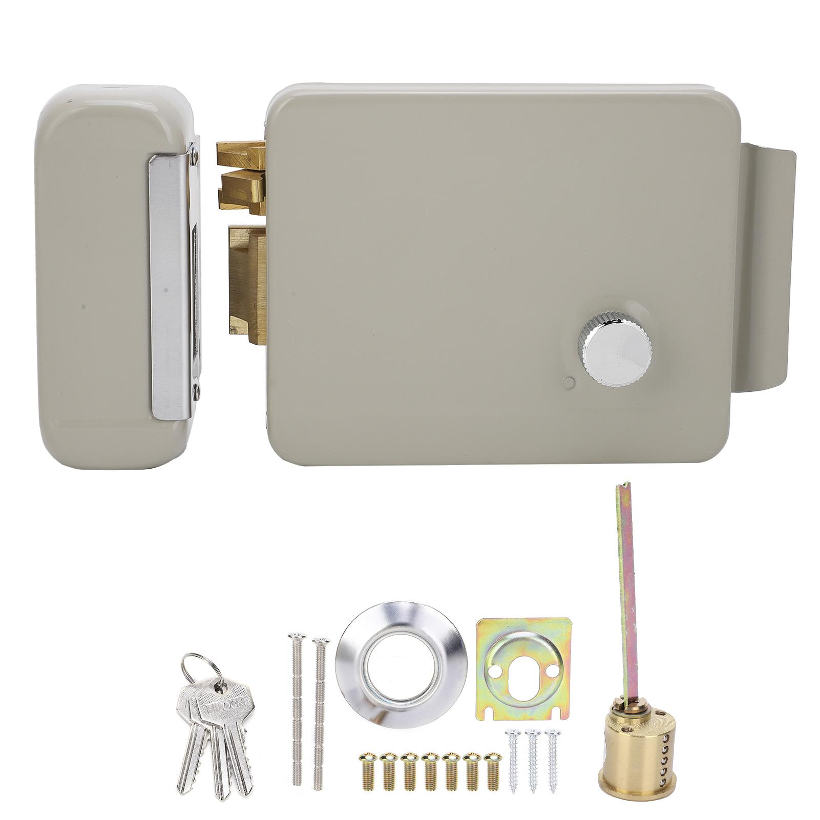 9-12V 2-Wire Electric Control Lock Sensitive Anti Theft Sensitive Security Door Access for Home
9-12V 2-Wire Electric Control Lock Sensitive Anti Theft Sensitive Security Door Access for Home