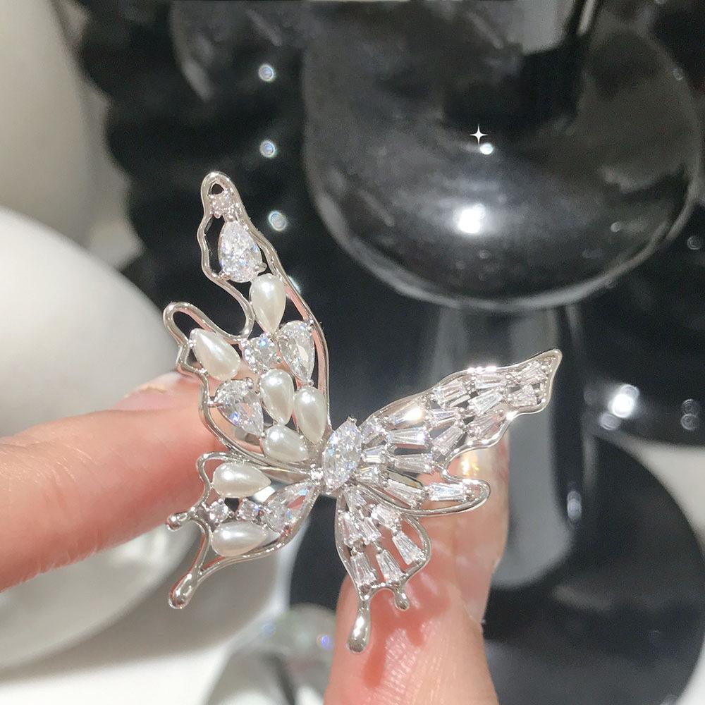 Жемчужное кольцо-бабочка с открытой шинкой, модное кольцо на указательный палец, индивидуальное универсальное украшение для женщин
Жемчужное кольцо-бабочка с открытой шинкой, модное кольцо на указательный палец, индивидуальное универсальное украшение для женщин