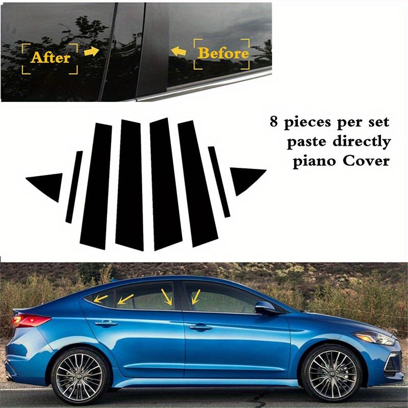 8pcs Gloss Black Pillar Posts Door Side Trim Fit For Hyundai Elantra Sedan 2017 2018 2019 2020 Window Moulding Decoration Cover чорний
8pcs Gloss Black Pillar Posts Door Side Trim Fit For Hyundai Elantra Sedan 2017 2018 2019 2020 Window Moulding Decoration Cover чорний