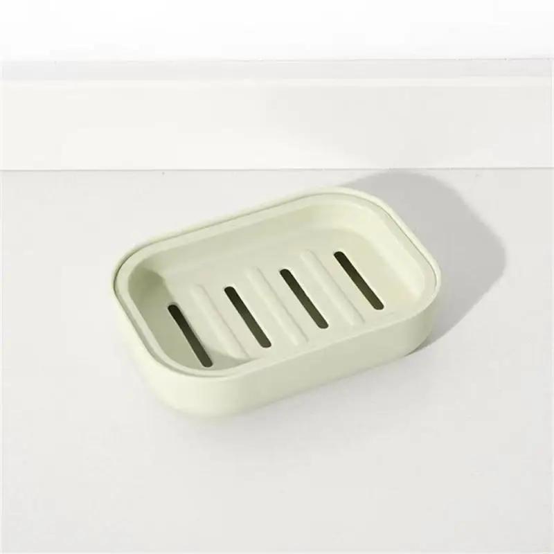 Портативная мыльница Двухслойная пластиковая коробка Бытовая ванная комната Поддон для слива Ванная комната Мыльница с крышкой
Портативная мыльница Двухслойная пластиковая коробка Бытовая ванная комната Поддон для слива Ванная комната Мыльница с крышкой