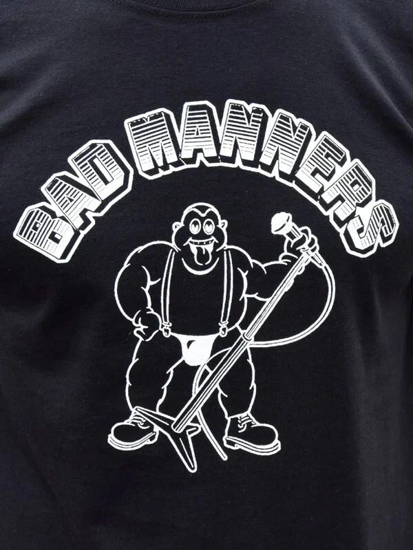 NEW BAD MANNERS Band Short Sleeve Black All Size Unisex Shirt OM96 M
NEW BAD MANNERS Band Short Sleeve Black All Size Unisex Shirt OM96 M