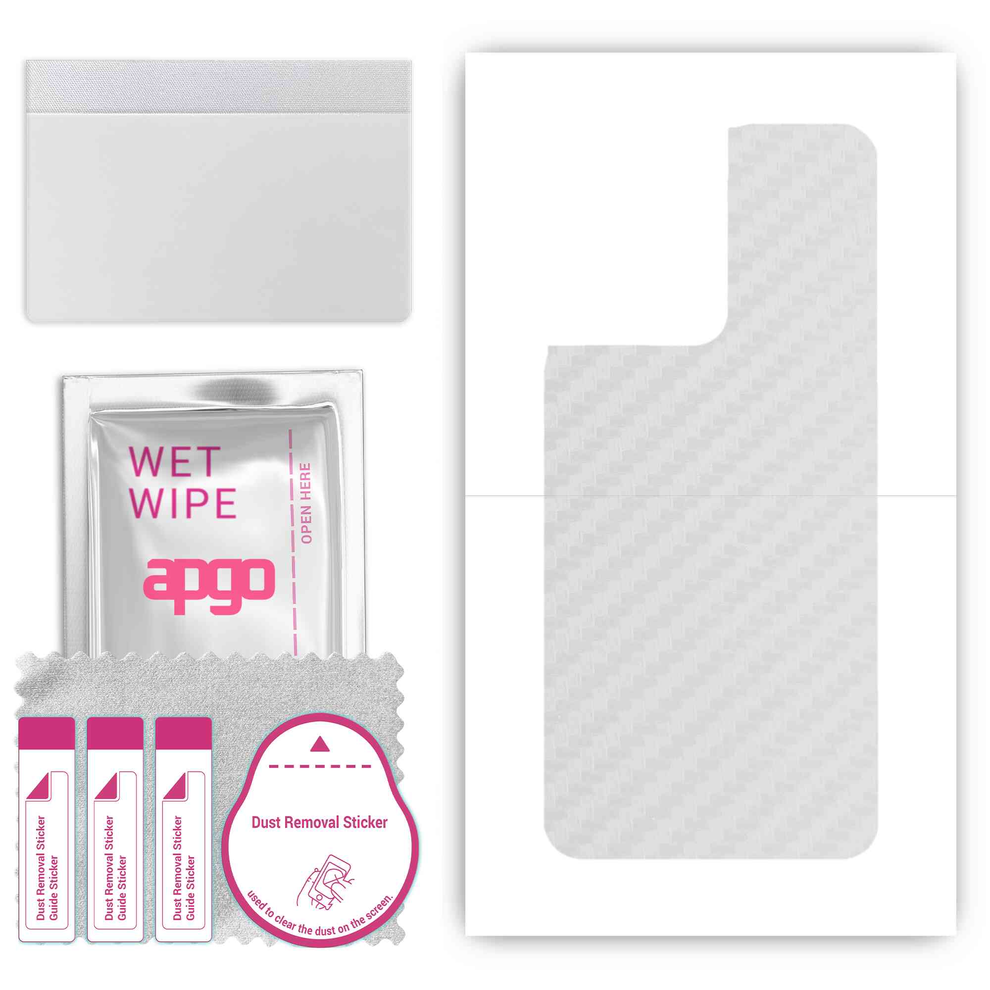 apgo Protective Skin Sticker for the back compatible with Oppo Reno8 5G, Wrap Film, Foil, Vinyl - Pattern Transparent Carbon
apgo Protective Skin Sticker for the back compatible with Oppo Reno8 5G, Wrap Film, Foil, Vinyl - Pattern Transparent Carbon