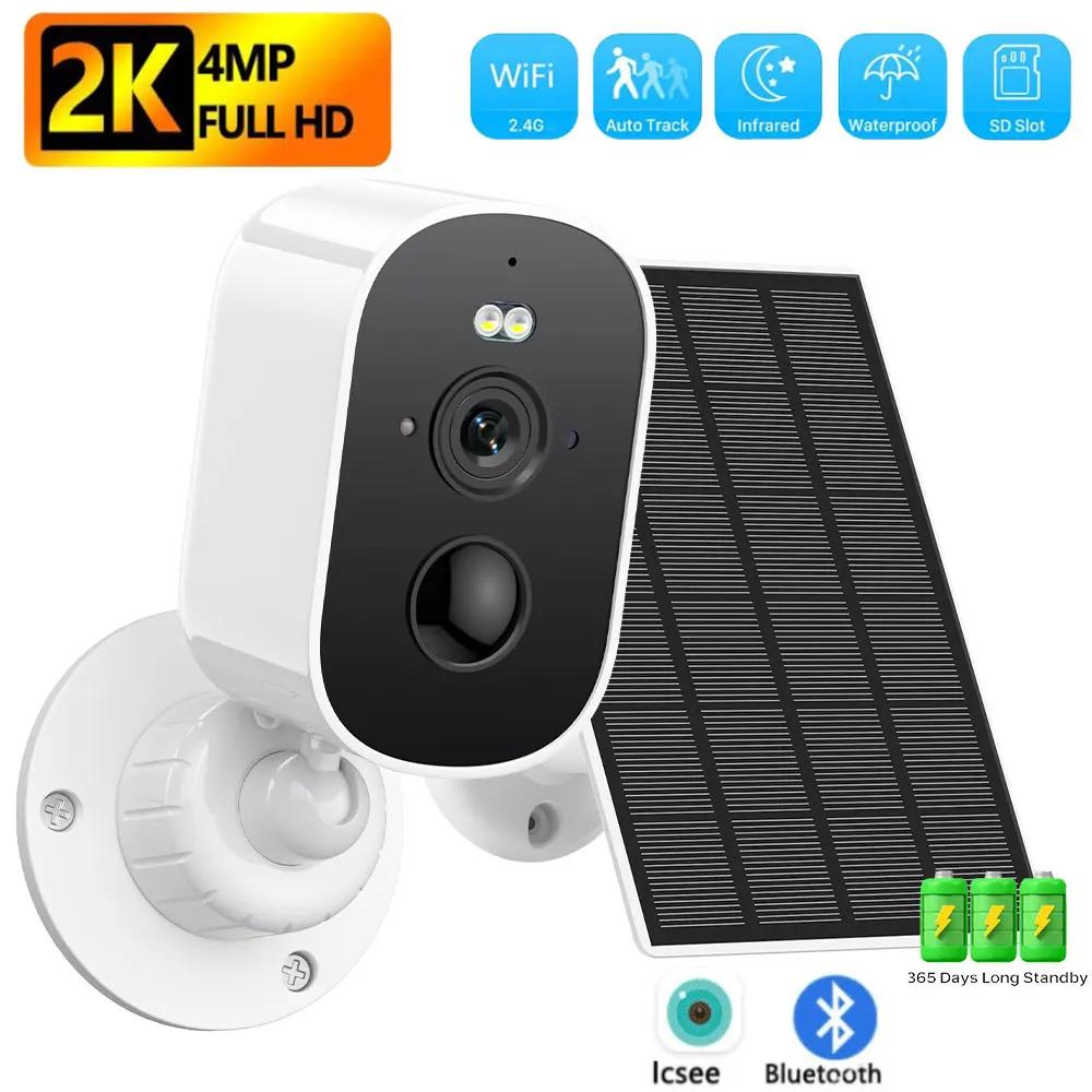 4MP WiFi PTZ Outdoor Low Power Security IP Camera With Solar Panel Recharge 4800mAh Battery AI Human Detect iCSee новий колір автомобіля
4MP WiFi PTZ Outdoor Low Power Security IP Camera With Solar Panel Recharge 4800mAh Battery AI Human Detect iCSee новий колір автомобіля