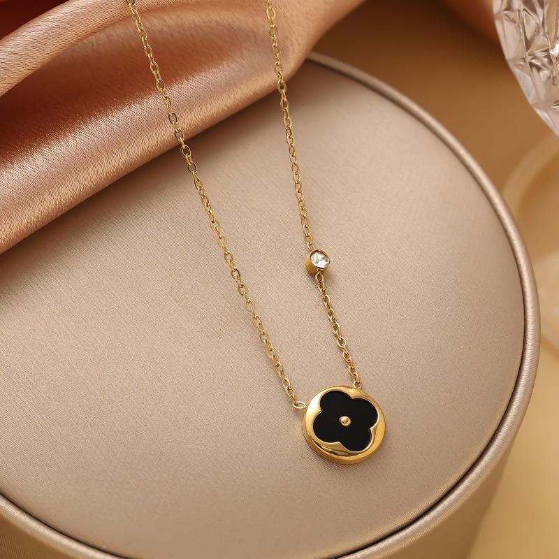 Ожерелье с четырехлистным клевером, женское, универсальное, изысканное, для пожилых людей, с чувством счастливой травы, легкое, роскошное, темпераментное, ювелирное изделие
Ожерелье с четырехлистным клевером, женское, универсальное, изысканное, для пожилых людей, с чувством счастливой травы, легкое, роскошное, темпераментное, ювелирное изделие