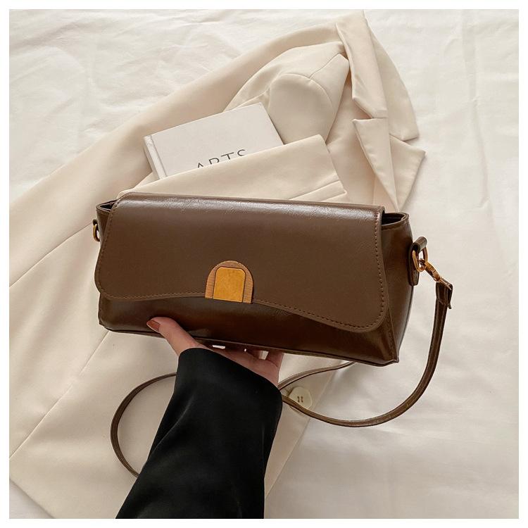 Новая весенняя мода текстурный замок ретро большая вместимость кроссбоди багет на одно плечо подмышечная женская сумка коричневый
Новая весенняя мода текстурный замок ретро большая вместимость кроссбоди багет на одно плечо подмышечная женская сумка коричневый