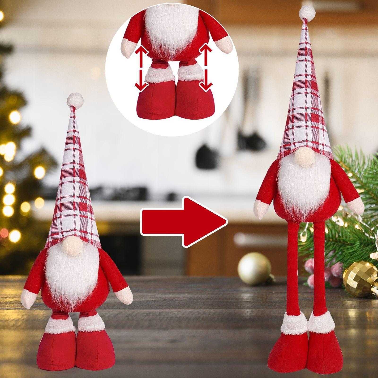 Рождественское украшение кукла креативный лось с растягивающимися ногами настольное украшение для окна реквизит One Size красный
Рождественское украшение кукла креативный лось с растягивающимися ногами настольное украшение для окна реквизит One Size красный