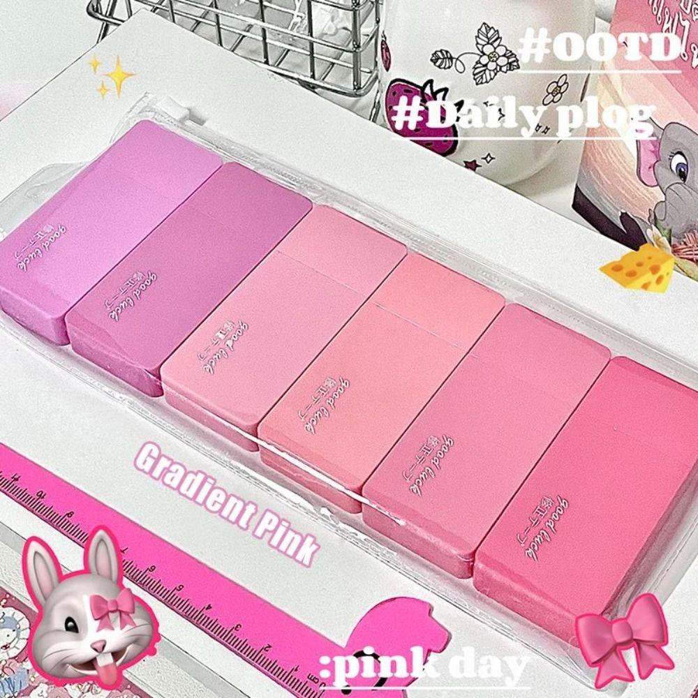 Набор из 6 гладких корректирующих лент INS White Covering Tape Creative Gradient Modification Tape Student
Набор из 6 гладких корректирующих лент INS White Covering Tape Creative Gradient Modification Tape Student