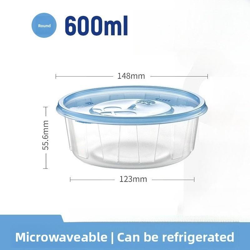 Disposable PP Plastic Round Food Container with Lid Transparent Takeout Bowl
Disposable PP Plastic Round Food Container with Lid Transparent Takeout Bowl