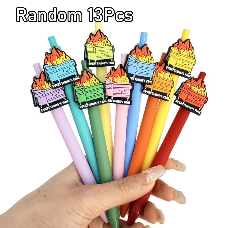 10 Pcs Trash Can Fire Theme Retractable Ballpoint Pen Black Ink Office Gift Colleagues Party Favors Bulk Random style 10Pcs
10 Pcs Trash Can Fire Theme Retractable Ballpoint Pen Black Ink Office Gift Colleagues Party Favors Bulk Random style 10Pcs