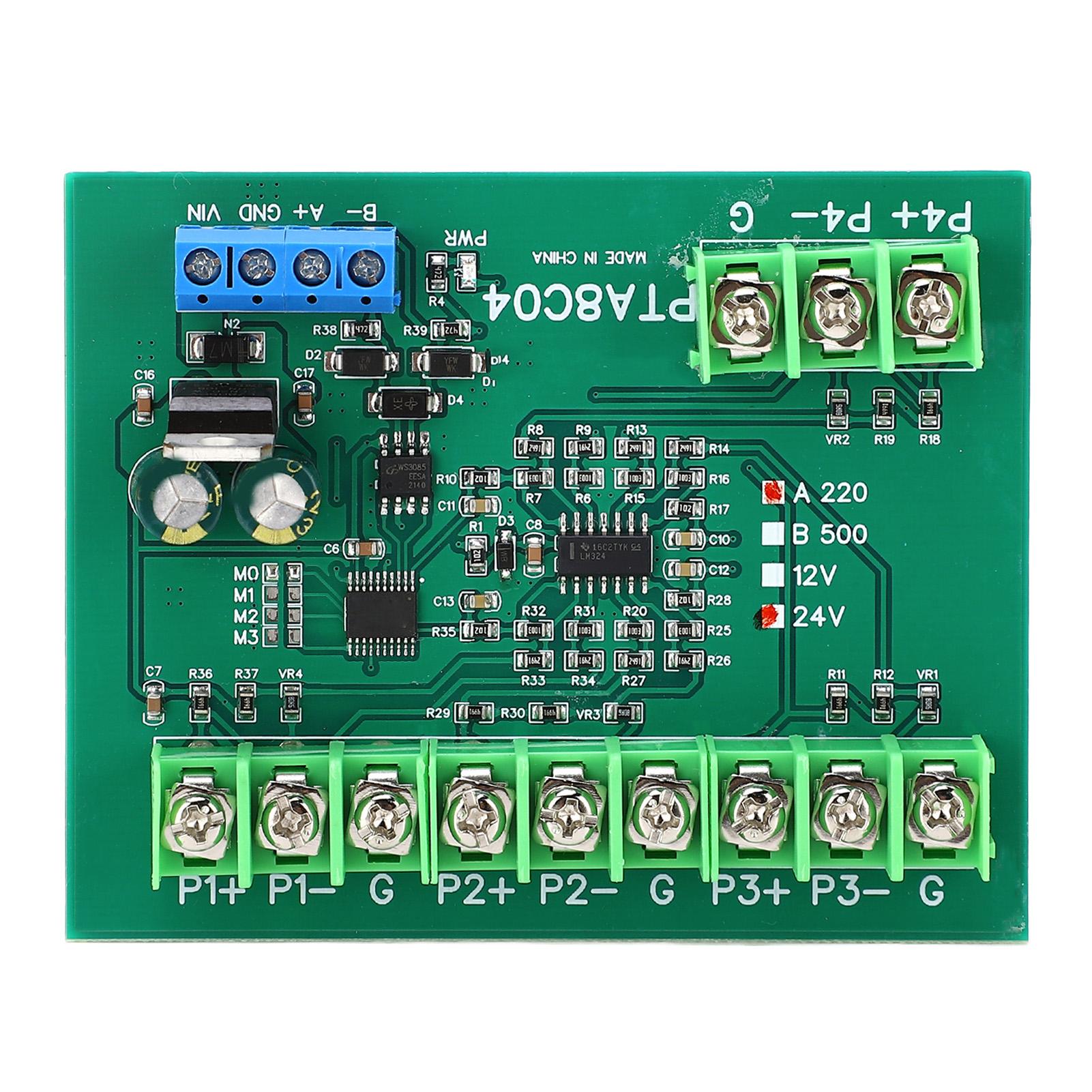 4 Channel PT100 RTD RS485 Temperature Sensor Board Temp Acquisition Module Resistance Collector A220 40 220 celsius
4 Channel PT100 RTD RS485 Temperature Sensor Board Temp Acquisition Module Resistance Collector A220 40 220 celsius
