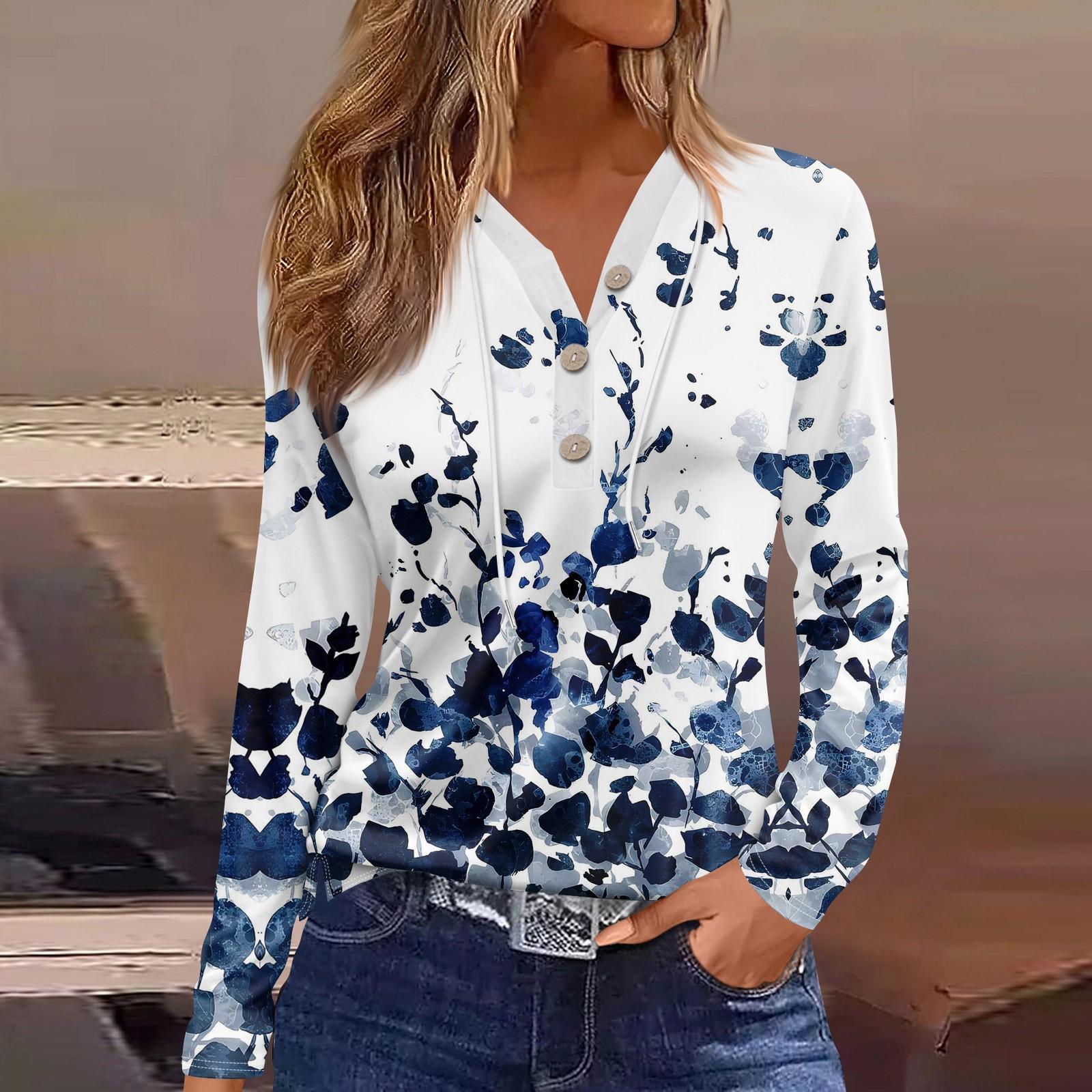 Жен. Футболка Футболка Пуговицы Цветочный принт Длинный рукав Повседневные Выходные Мода Классический Классический V-образный вырез Обычный Топ M синий
Жен. Футболка Футболка Пуговицы Цветочный принт Длинный рукав Повседневные Выходные Мода Классический Классический V-образный вырез Обычный Топ M синий