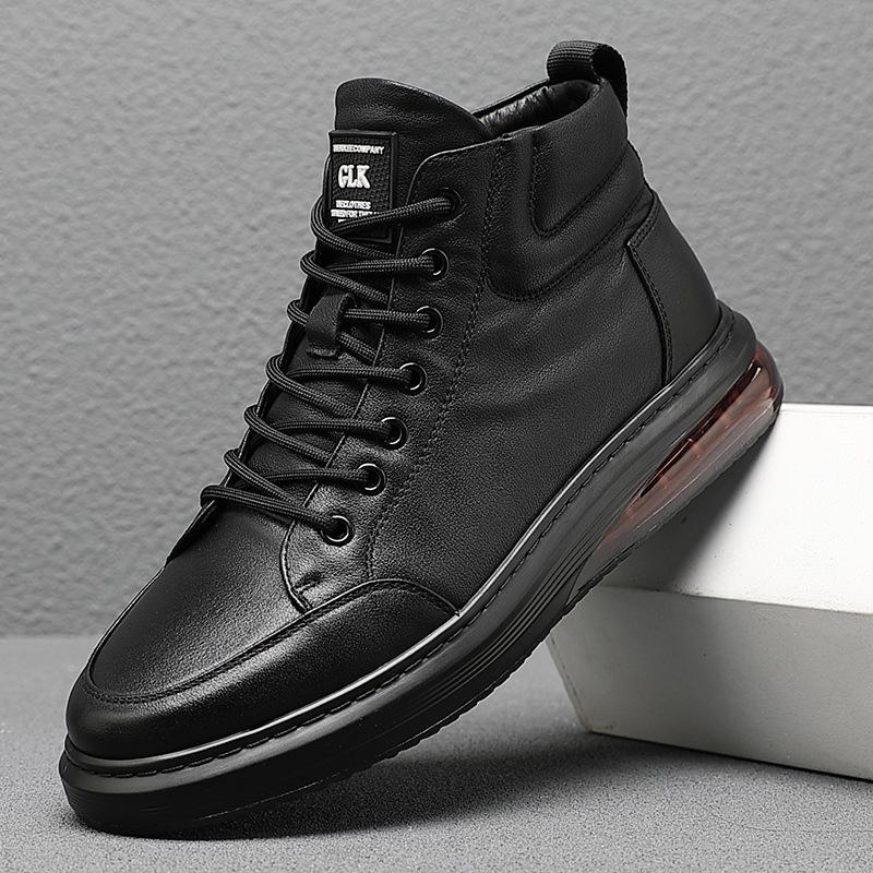 mens fashion original leather boots autumn winter shoes designer air cushion sneakers handsome platform ankle botas hombre 270 чорний
mens fashion original leather boots autumn winter shoes designer air cushion sneakers handsome platform ankle botas hombre 270 чорний