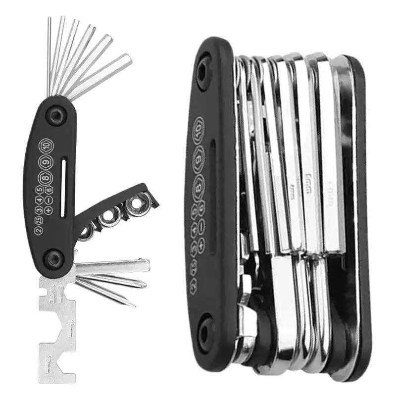 Durable 16-in-1 Cycling Multi Tool Kit - Ergonomic Hex Wrench for Road/Mountain Bikes
Durable 16-in-1 Cycling Multi Tool Kit - Ergonomic Hex Wrench for Road/Mountain Bikes