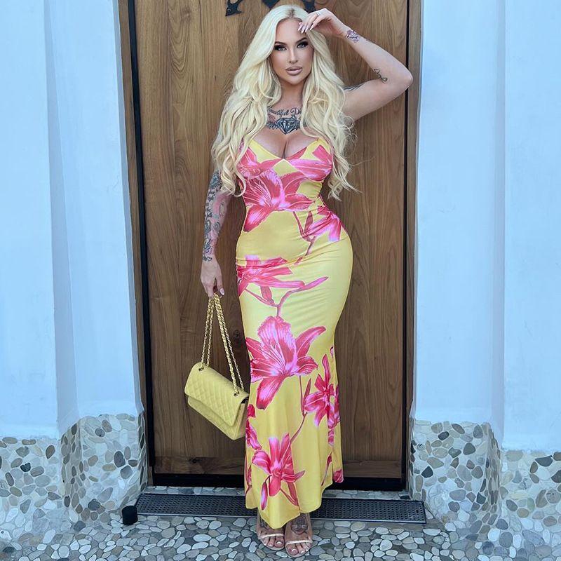 Мода Ветер Трансграничная Женская Одежда 2025 Лето Новое Поступление Принтованное V-образный вырез Открытая спина Модные Бретели Сексуальное Сексуальное Платье Yellow S
Мода Ветер Трансграничная Женская Одежда 2025 Лето Новое Поступление Принтованное V-образный вырез Открытая спина Модные Бретели Сексуальное Сексуальное Платье Yellow S