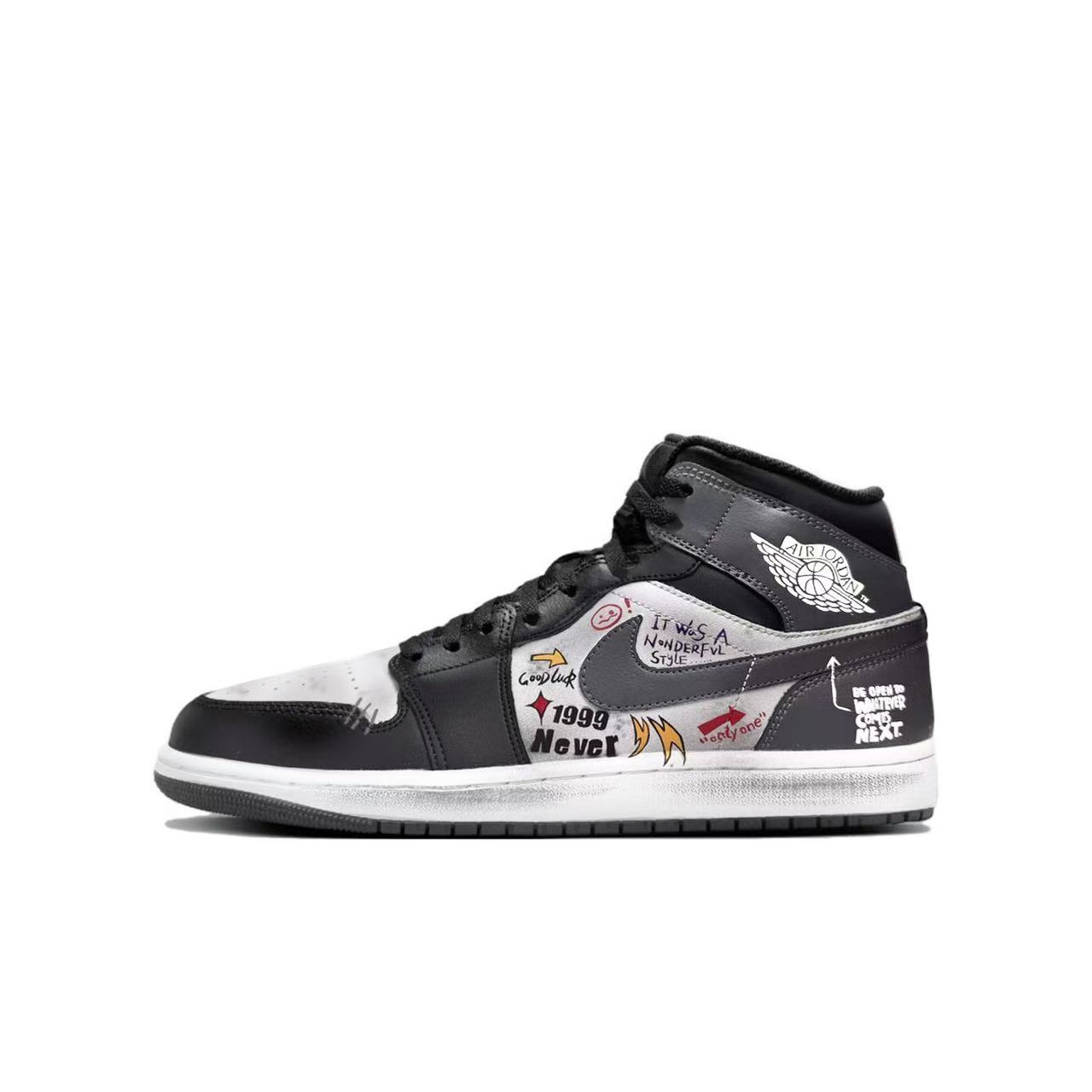Jordan Air Jordan 1 Mid top Vintage Basketball Shoes Unisex Black White DQ8426-001(team470-) 42.5
Jordan Air Jordan 1 Mid top Vintage Basketball Shoes Unisex Black White DQ8426-001(team470-) 42.5