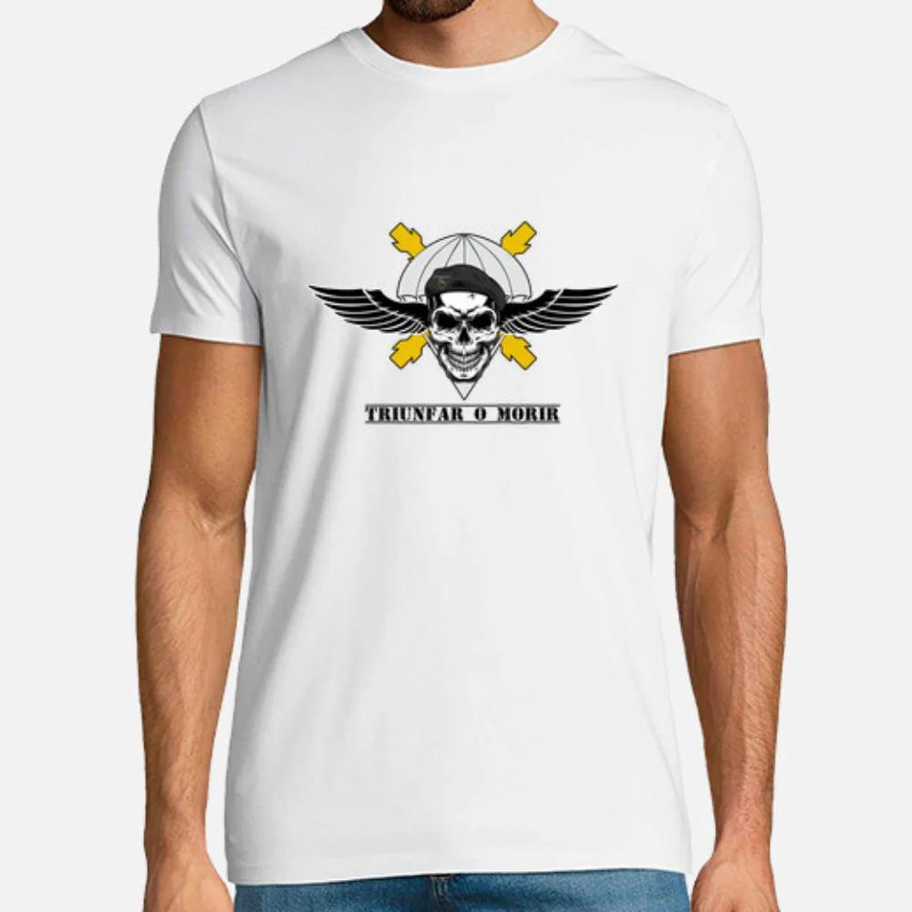 Bripac Paracaidista Triunfar O Morir Men T-Shirt Short Sleeve Casual Cotton O-Neck Summer Shirt Size S-3XL S
Bripac Paracaidista Triunfar O Morir Men T-Shirt Short Sleeve Casual Cotton O-Neck Summer Shirt Size S-3XL S