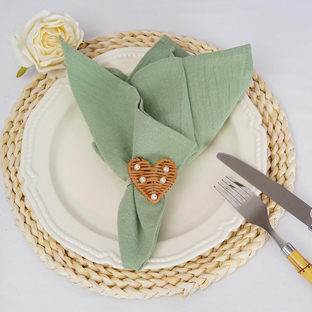 10 PCS Cloth Napkins 40x40cm Cotton Washable soft Fabric factory for Party Bridal Baby Shower Birthday Wedding Supplies Easter
10 PCS Cloth Napkins 40x40cm Cotton Washable soft Fabric factory for Party Bridal Baby Shower Birthday Wedding Supplies Easter