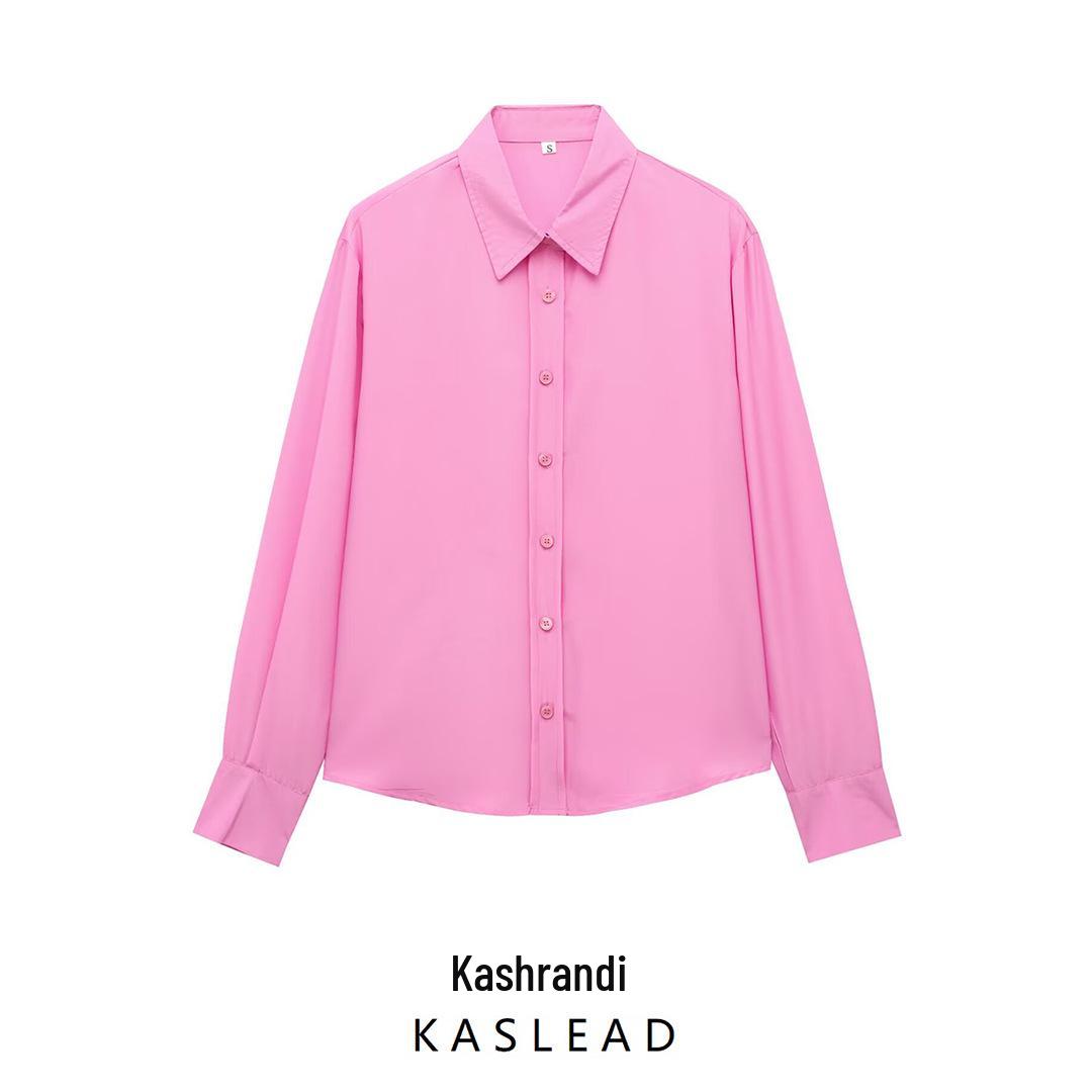 2025 Spring Women s European & American Style Long Sleeve Turn-Down Collar Shirt Large розовый
2025 Spring Women s European & American Style Long Sleeve Turn-Down Collar Shirt Large розовый