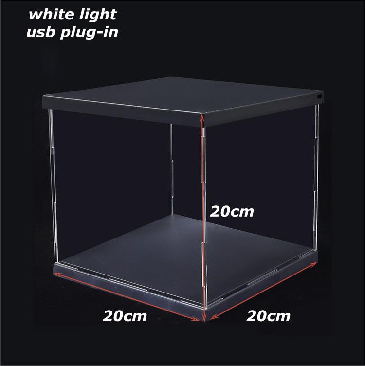 Acrylic Display Box With Lights For Model Figure Puppet Animation Building Blocks Toy Clay Doll Dust-Proof Display Storage Box
Acrylic Display Box With Lights For Model Figure Puppet Animation Building Blocks Toy Clay Doll Dust-Proof Display Storage Box