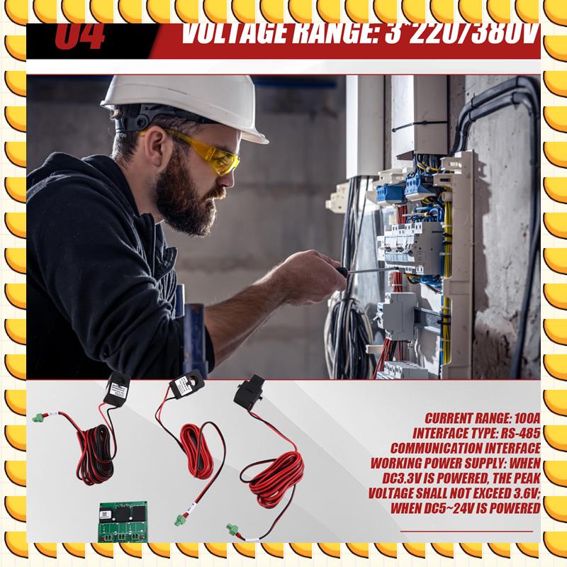 BAAU Open Transformer Three-Phase Current Monitoring Module For Efficient Power Testing
BAAU Open Transformer Three-Phase Current Monitoring Module For Efficient Power Testing