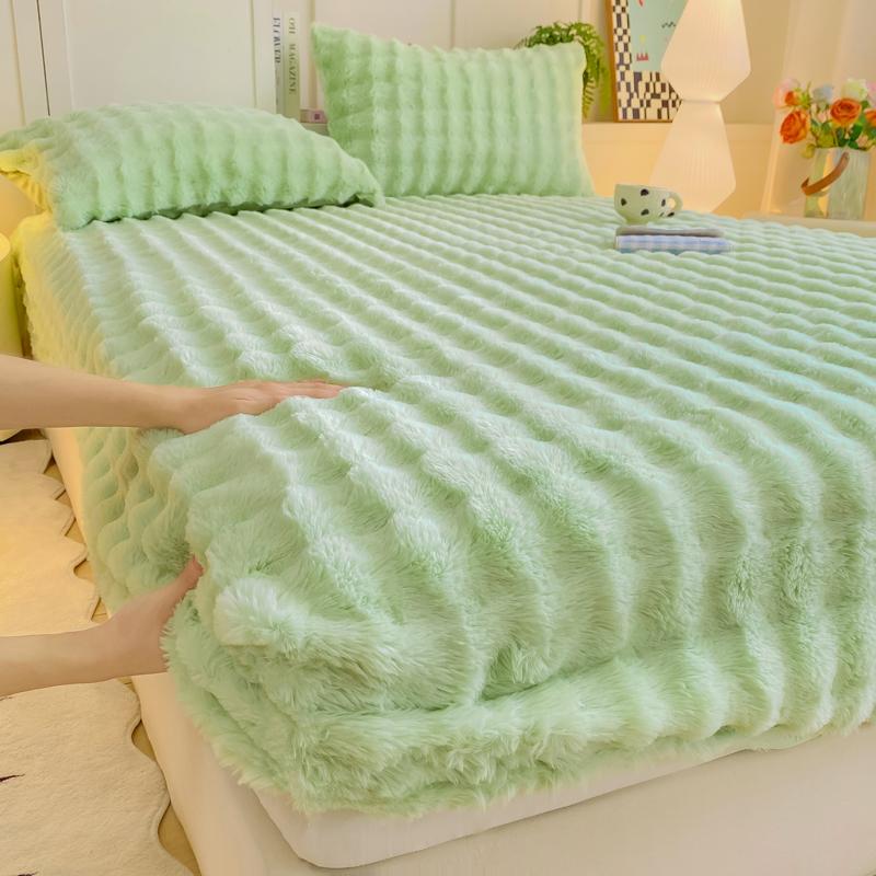WOSTAR Bubble Milk Coral Fleece Fitted Sheet elastic Mattress Protector Cover Warm Winter Fluffy Plush Luxury Double Bed Sheets Pillowcase No Sheet
WOSTAR Bubble Milk Coral Fleece Fitted Sheet elastic Mattress Protector Cover Warm Winter Fluffy Plush Luxury Double Bed Sheets Pillowcase No Sheet