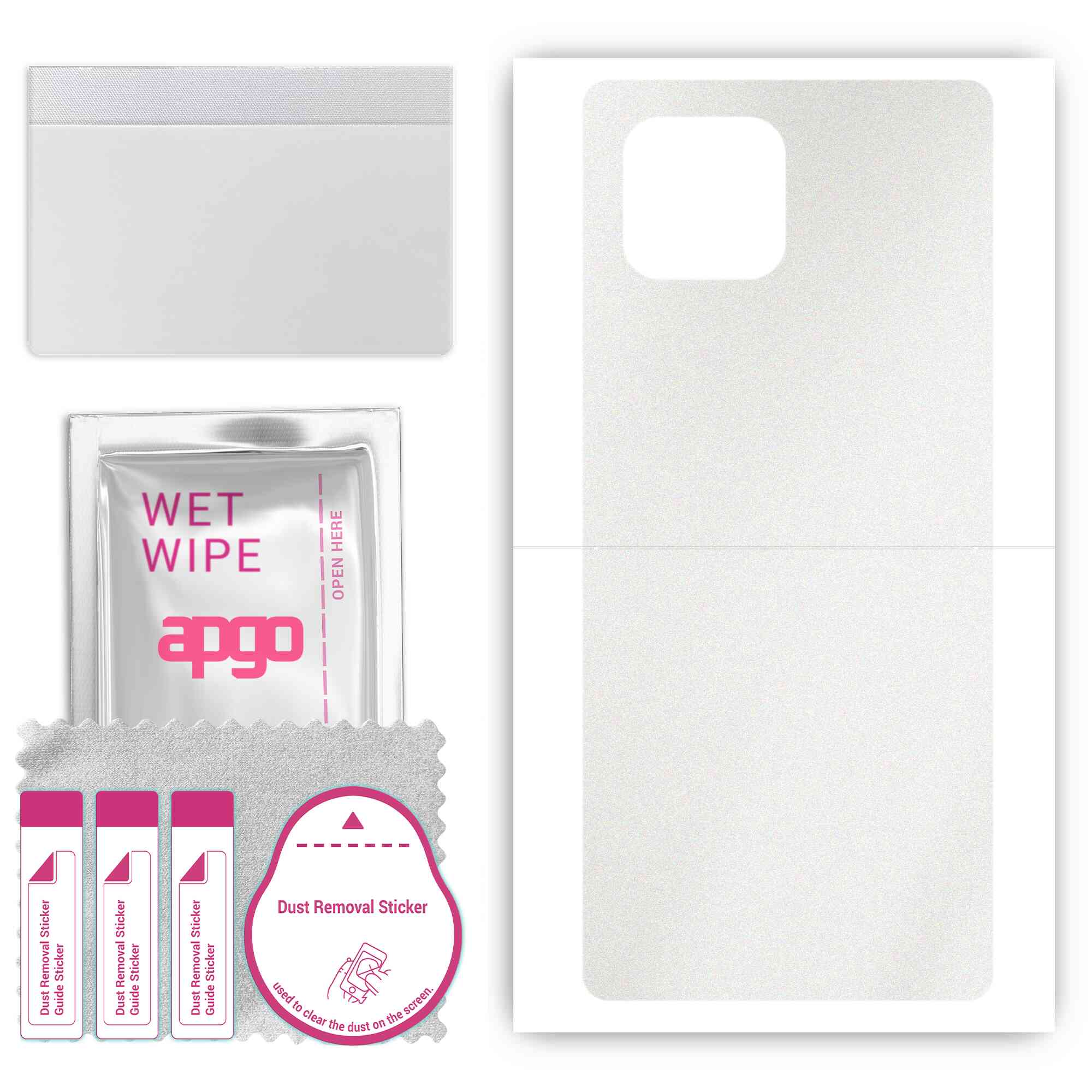 apgo Protective Skin Sticker for the back compatible with Xiaomi Redmi A1, Wrap Film, Foil, Vinyl - Pattern Matte Transparent
apgo Protective Skin Sticker for the back compatible with Xiaomi Redmi A1, Wrap Film, Foil, Vinyl - Pattern Matte Transparent