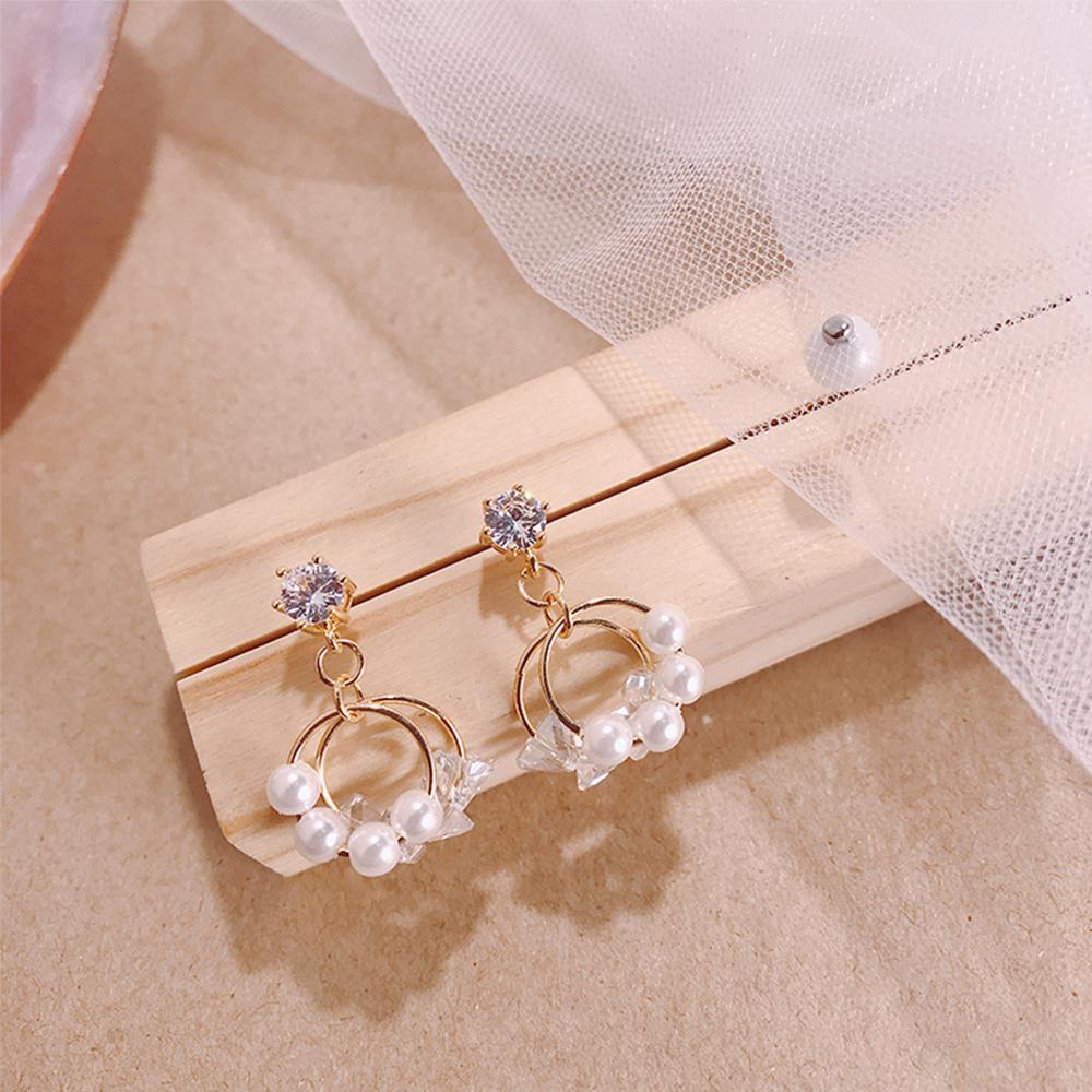 Pearl Crystal Circle Beaded S925 Silver Needle Stud Earrings Fashion Jewelry Pearl Earrings
Pearl Crystal Circle Beaded S925 Silver Needle Stud Earrings Fashion Jewelry Pearl Earrings