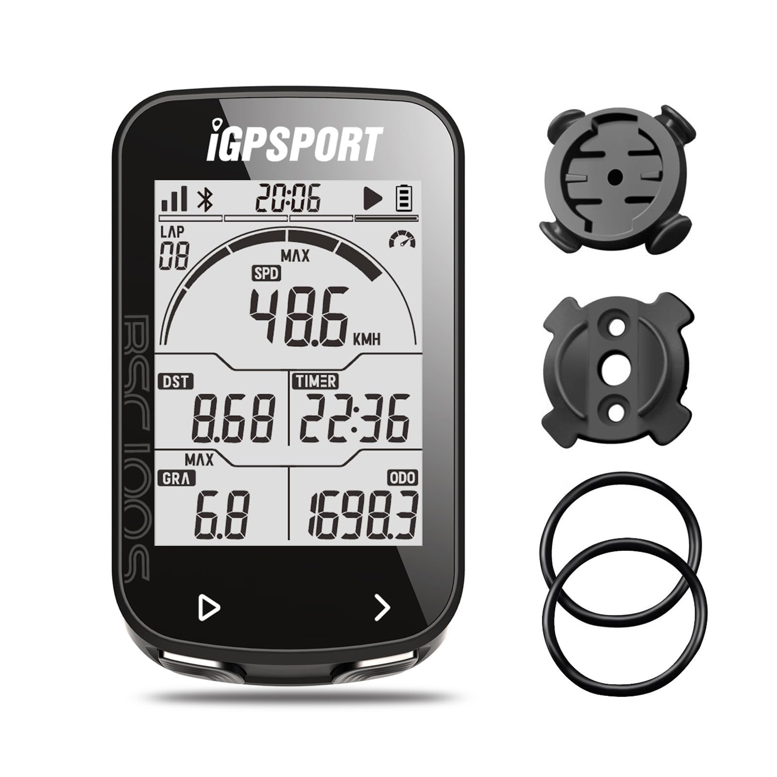 Велокомп ютер iGPSPORT BSC100S з Bluetooth для велосипеда, бездротовий, швидка зарядка, великий екран, водозахист IPX7, 40 годин роботи, підтримка Strava, 40 показників, японська інструкція
Велокомп ютер iGPSPORT BSC100S з Bluetooth для велосипеда, бездротовий, швидка зарядка, великий екран, водозахист IPX7, 40 годин роботи, підтримка Strava, 40 показників, японська інструкція
