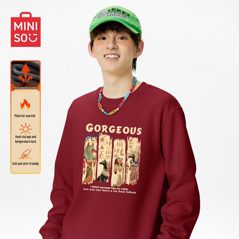 MINISO Unisex Fleece Lined Sweatshirt 2XL
MINISO Unisex Fleece Lined Sweatshirt 2XL