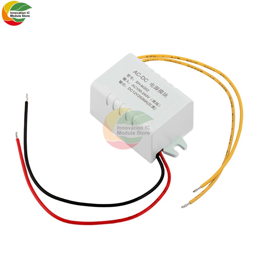XH-M302 AC-DC Power Supply Module Adapter 12V 250MA Switch Switching Thermostat AC 110-220V Output DC 12V 3W Converter білий
XH-M302 AC-DC Power Supply Module Adapter 12V 250MA Switch Switching Thermostat AC 110-220V Output DC 12V 3W Converter білий