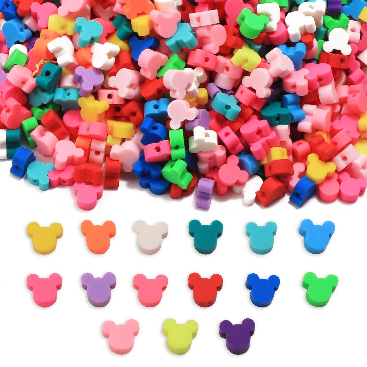 Mickey Mouse Beads for DIY Jewelry: 100-Piece Pack for Bracelets, Necklaces & Wristbands RT025
Mickey Mouse Beads for DIY Jewelry: 100-Piece Pack for Bracelets, Necklaces & Wristbands RT025