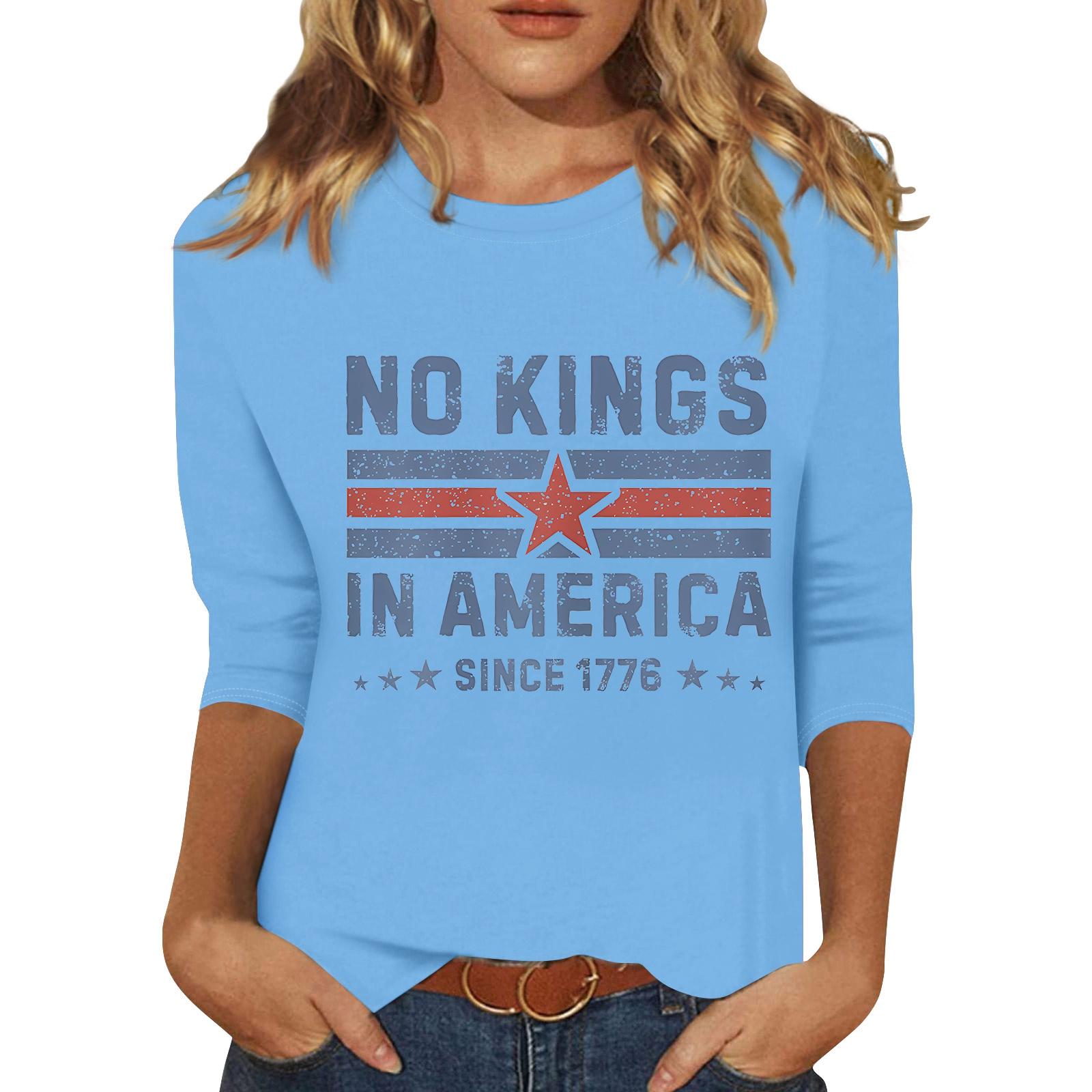 American Women s Fashion Casual Three-Quarter Sleeve Print Neck Sweatshirt/T-Shirt S синій
American Women s Fashion Casual Three-Quarter Sleeve Print Neck Sweatshirt/T-Shirt S синій