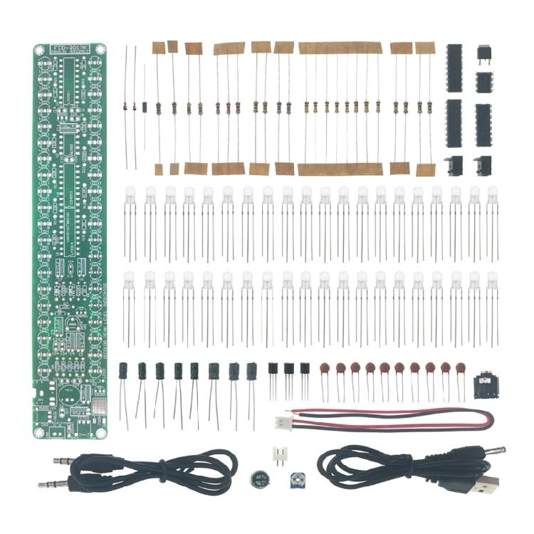 LED Audio Level Indicator Diy Kit Electronic Audio Sound Spectrum Analyzer Level 1
LED Audio Level Indicator Diy Kit Electronic Audio Sound Spectrum Analyzer Level 1