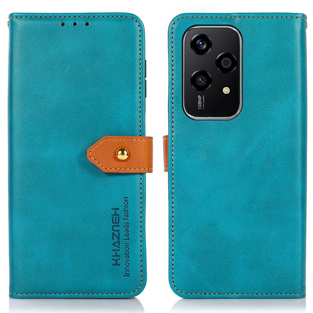 KHAZNEH For Honor 200 Lite Phone Stand Case PU Leather Phone Cover with Gold Magnetic Buckle Decor Blue
KHAZNEH For Honor 200 Lite Phone Stand Case PU Leather Phone Cover with Gold Magnetic Buckle Decor Blue