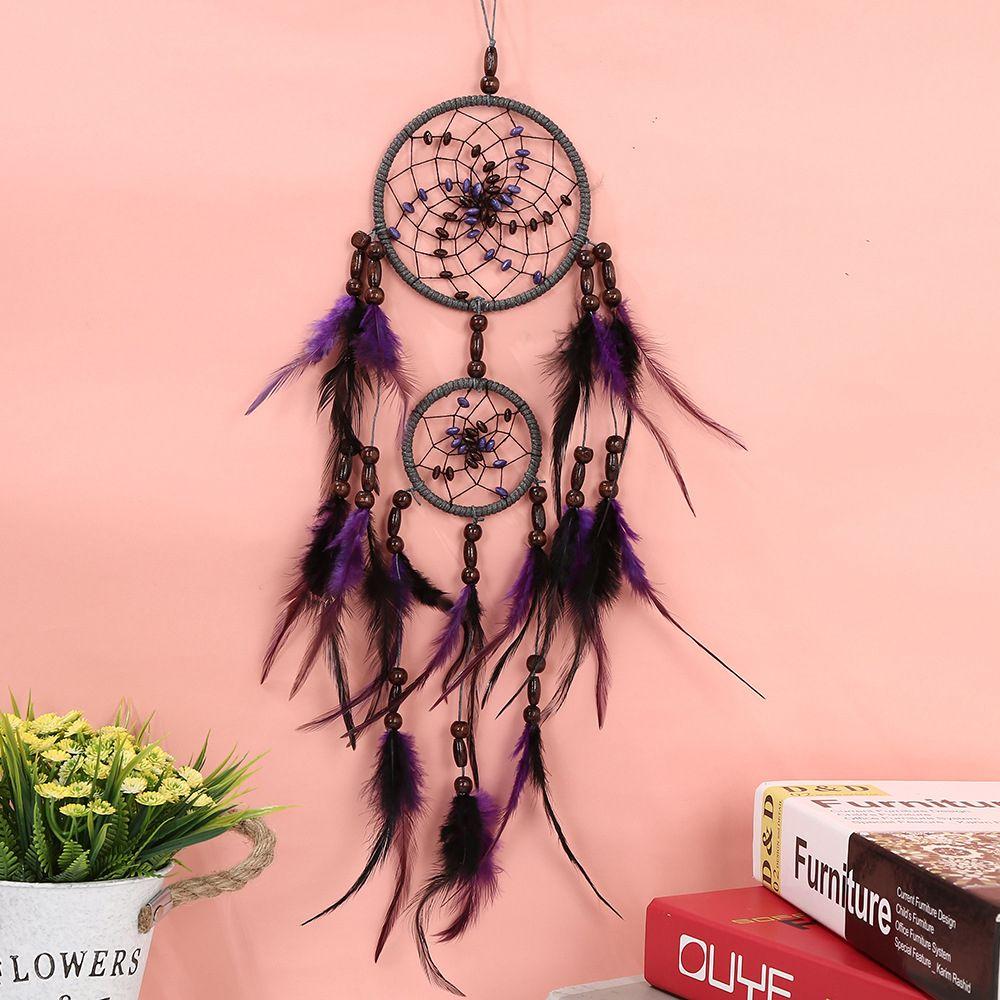 Five-ring Dream Catcher Car Hanging Wind Chimes Decoration Dream Catcher Wind Chimes Car Pendant Purple Two-ring
Five-ring Dream Catcher Car Hanging Wind Chimes Decoration Dream Catcher Wind Chimes Car Pendant Purple Two-ring
