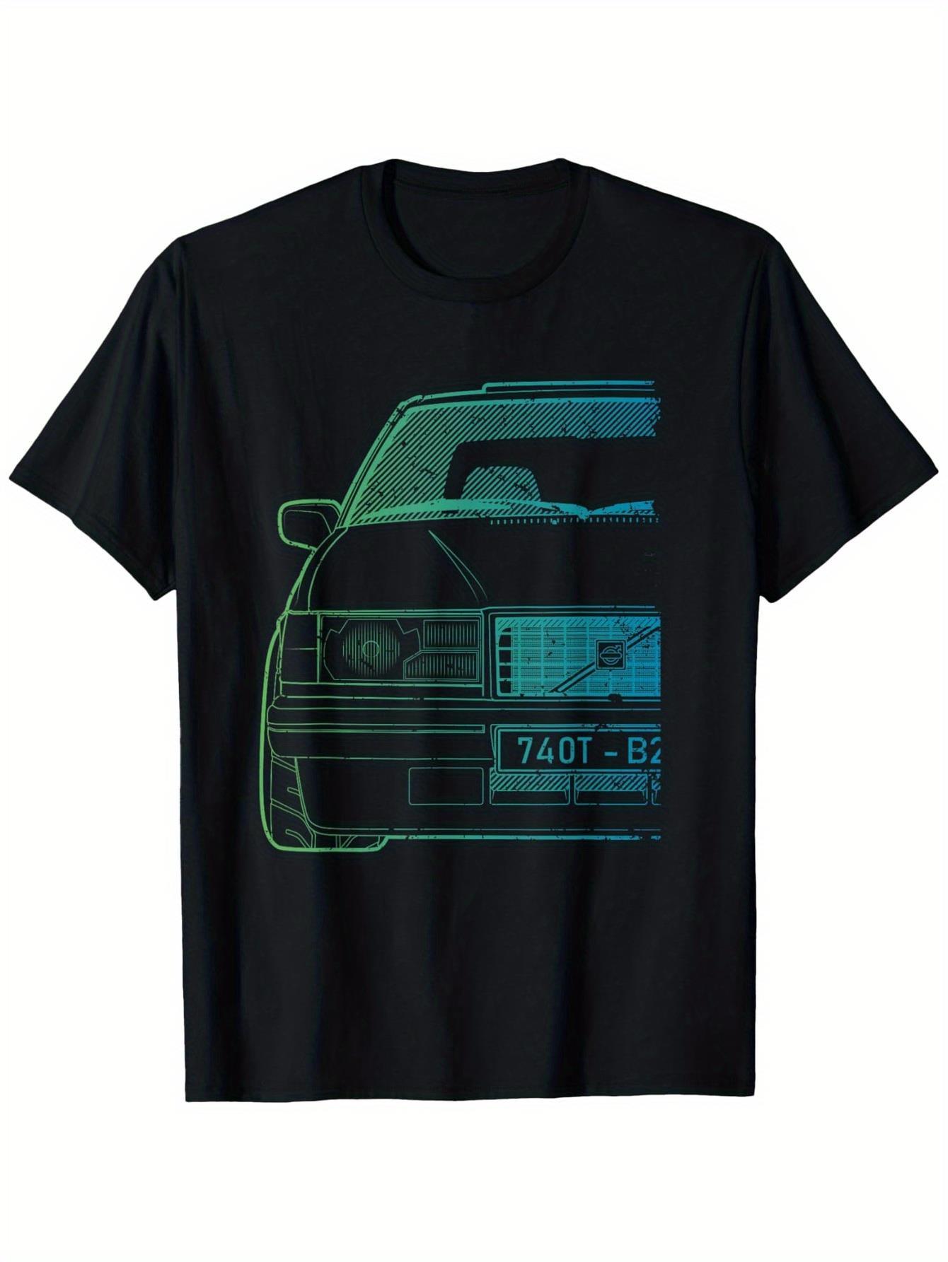 Men s Vintage 740 Turbo Racing Car T-Shirt - Black with Neon Green 80s/90s Retro Turbocharger & 740i/740 Turbo Badge Design S
Men s Vintage 740 Turbo Racing Car T-Shirt - Black with Neon Green 80s/90s Retro Turbocharger & 740i/740 Turbo Badge Design S