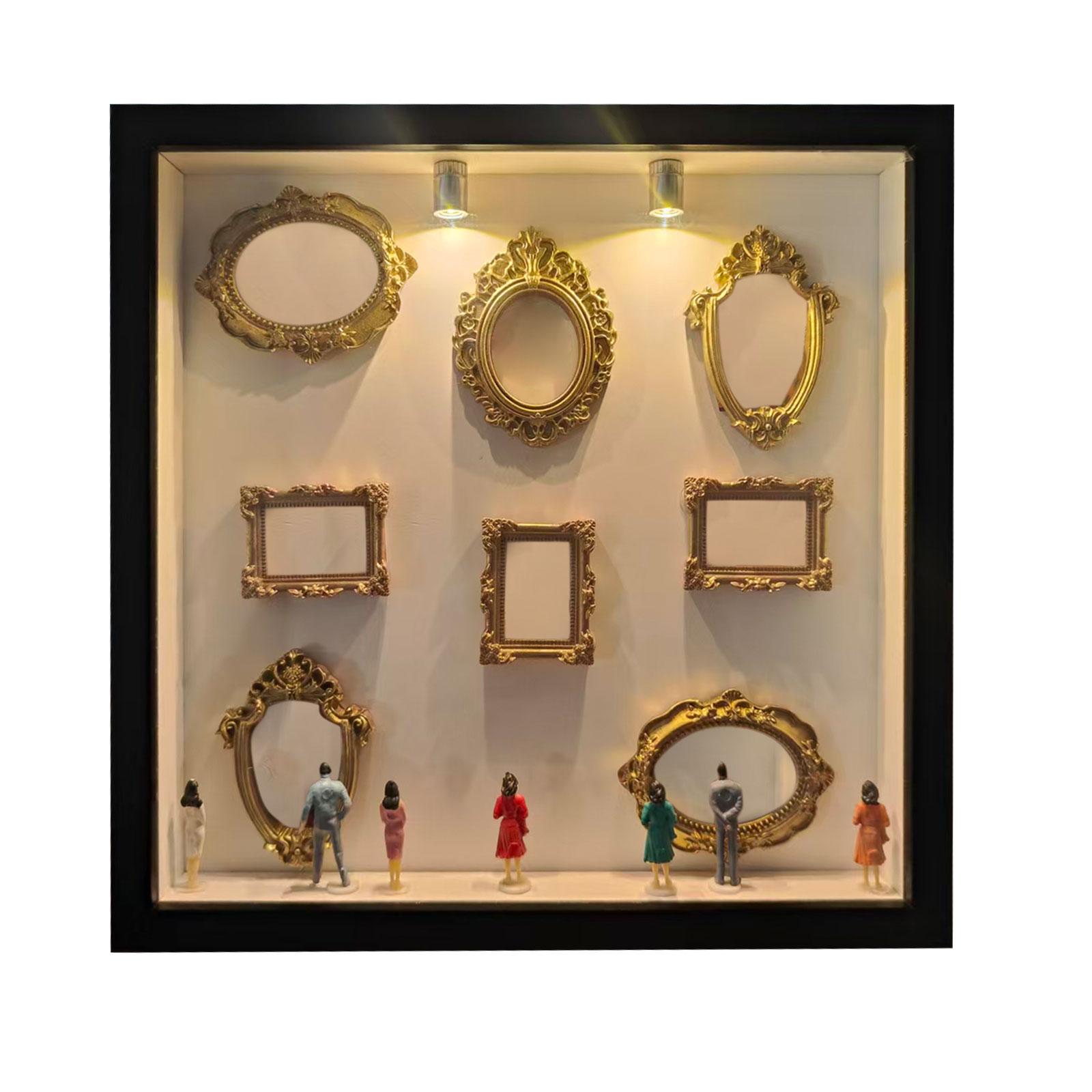DIY Mini Frames Silhouette Box Shadow Box Frame Kit With Miniature Museum & Figurines For Birthday & Home Decor One Size коричневий
DIY Mini Frames Silhouette Box Shadow Box Frame Kit With Miniature Museum & Figurines For Birthday & Home Decor One Size коричневий