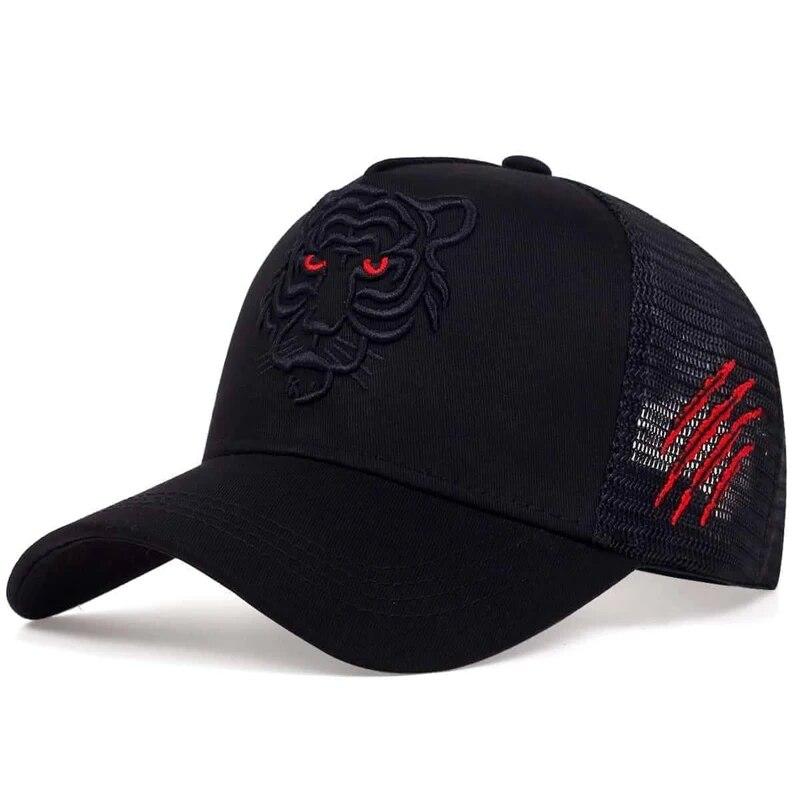 Unisex Tiger Head Embroidery Baseball Caps Spring and Autumn Outdoor Adjustable Casual Hats Sunscreen Hat чорний
Unisex Tiger Head Embroidery Baseball Caps Spring and Autumn Outdoor Adjustable Casual Hats Sunscreen Hat чорний