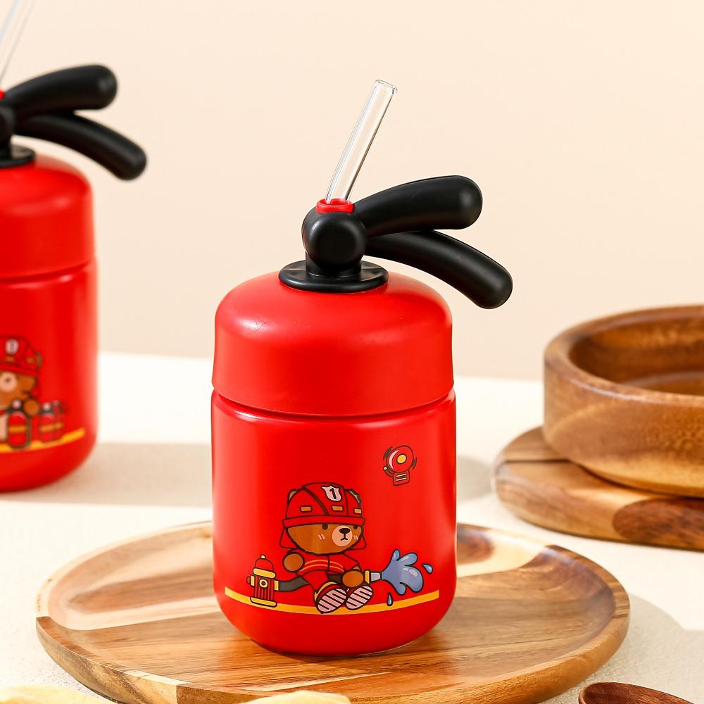 Fire Extinguisher Straw Cup, Creative Personalized Ceramic Mug, Drinkware Couple Office Funny Coffee Cups, Drinking Utensils
Fire Extinguisher Straw Cup, Creative Personalized Ceramic Mug, Drinkware Couple Office Funny Coffee Cups, Drinking Utensils