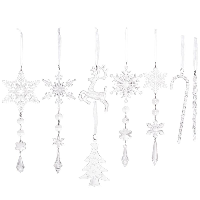 Crystal Christmas Tree Decorations 8Pcs Durability Acrylic Hanging Ornaments Safe For Kids Pet Indoor and outdoor Use 1
Crystal Christmas Tree Decorations 8Pcs Durability Acrylic Hanging Ornaments Safe For Kids Pet Indoor and outdoor Use 1