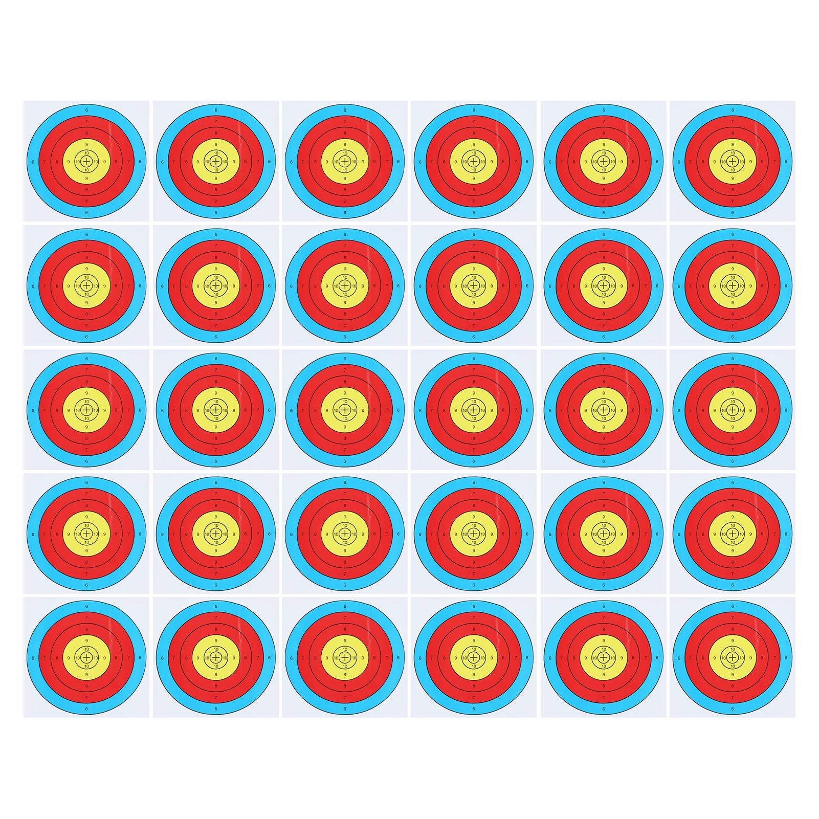 30PCS Shooting Paper Thickened Coated Paper Archery Paper Targets for Competitive Recurve
30PCS Shooting Paper Thickened Coated Paper Archery Paper Targets for Competitive Recurve