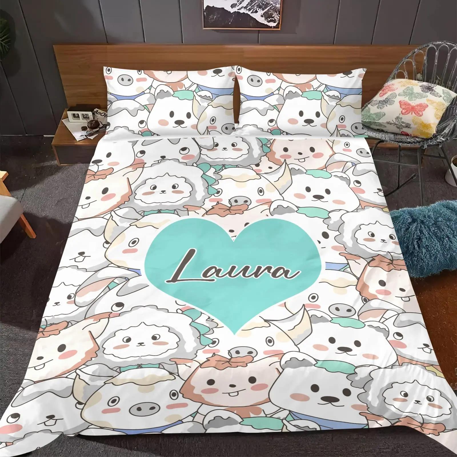 Twin Full Queen King For Kids Girls Boys Birthday Wedding Giftsname Duvet Cover Set Cartoon Forest Animals Bedding Set 135x200cm 2pcs
Twin Full Queen King For Kids Girls Boys Birthday Wedding Giftsname Duvet Cover Set Cartoon Forest Animals Bedding Set 135x200cm 2pcs