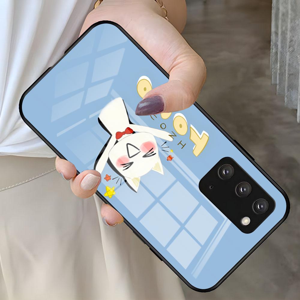 Чехол для телефона Samsung S26 S25 S24 FE S23 S22 S21 Plus S20 Ultra Note20Ultra с рисунком милого кота Иноуэ Торо, Черная стеклянная крышка Galaxy S21 5G
Чехол для телефона Samsung S26 S25 S24 FE S23 S22 S21 Plus S20 Ultra Note20Ultra с рисунком милого кота Иноуэ Торо, Черная стеклянная крышка Galaxy S21 5G