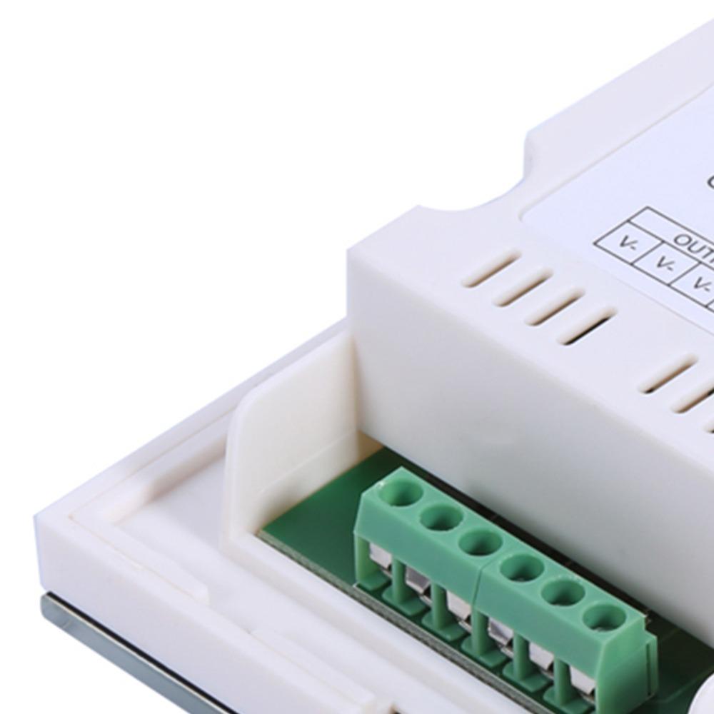 Single Color Touch Panel Dimmer DC 12V-24V LED Light Strip Dimmer Single Channel Lamps білий
Single Color Touch Panel Dimmer DC 12V-24V LED Light Strip Dimmer Single Channel Lamps білий