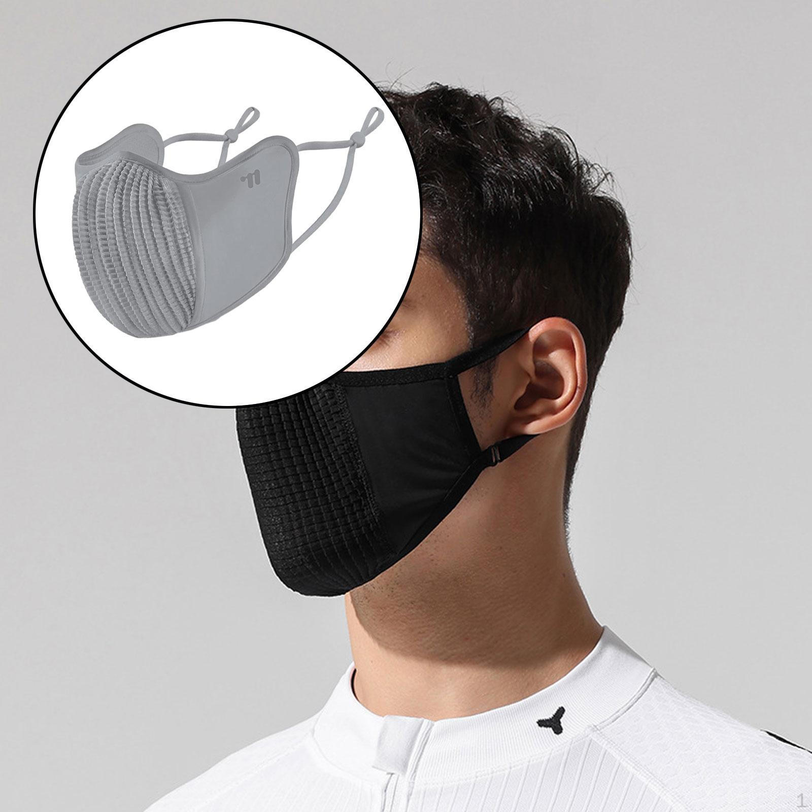 Sport Face Mask Adjustable Elastic Reusable for Running Hiking Motorcycling сірий колір
Sport Face Mask Adjustable Elastic Reusable for Running Hiking Motorcycling сірий колір