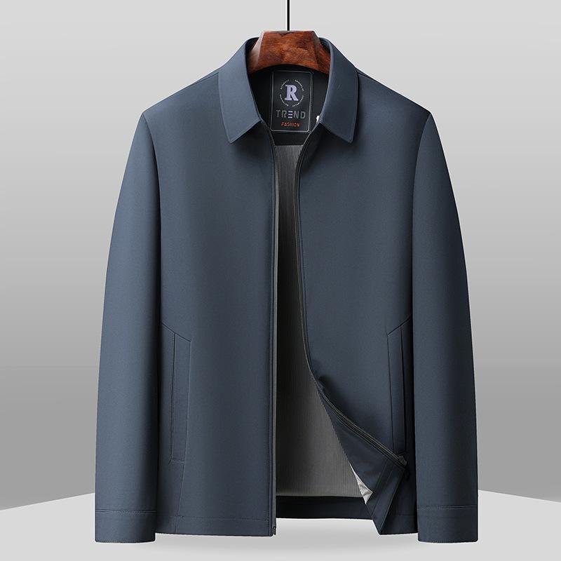 Spring and Autumn Men s Middle-aged and Elderly Jacket Civil Servants Solid Color Lapel Leading Cadres Administrative Jacket Dad 195 (160-90kg)
Spring and Autumn Men s Middle-aged and Elderly Jacket Civil Servants Solid Color Lapel Leading Cadres Administrative Jacket Dad 195 (160-90kg)