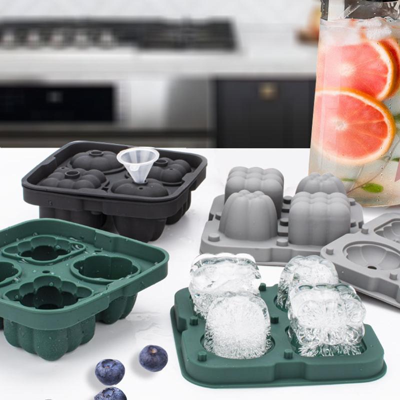 2 in 1 Silicone Ice Cube Tray Ice Making Mold with Funnel (BPA Free,No FDA Certificate) Black
2 in 1 Silicone Ice Cube Tray Ice Making Mold with Funnel (BPA Free,No FDA Certificate) Black
